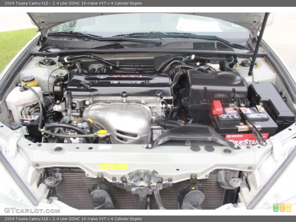 2.4 Liter DOHC 16-Valve VVT-i 4 Cylinder Engine for the 2004 Toyota Camry #83368897