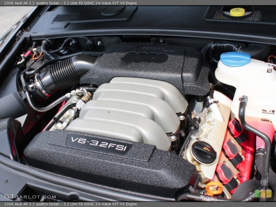 3.2 Liter FSI DOHC 24-Valve VVT V6 Engine for the 2006 Audi A6 #83370679