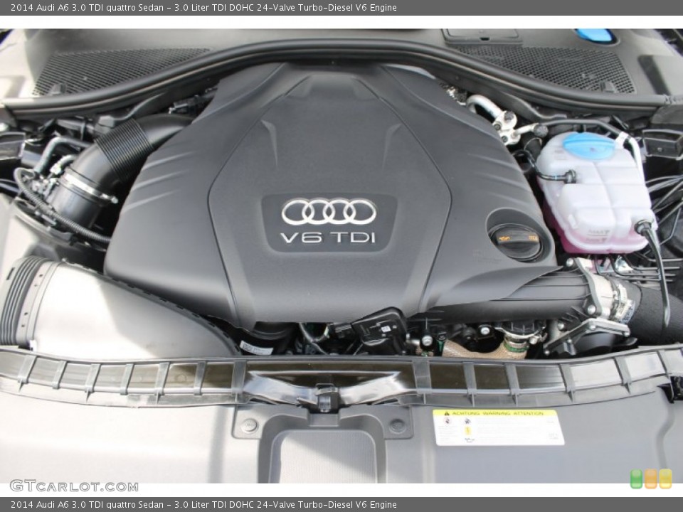 3.0 Liter TDI DOHC 24-Valve Turbo-Diesel V6 Engine for the 2014 Audi A6 #83379881
