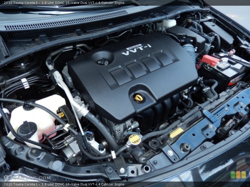 1.8 Liter DOHC 16-Valve Dual VVT-i 4 Cylinder Engine for the 2010 Toyota Corolla #83383318