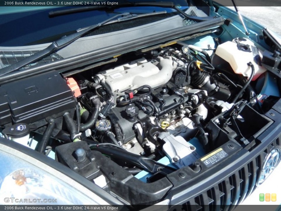 3.6 Liter DOHC 24-Valve V6 Engine for the 2006 Buick Rendezvous #83393665