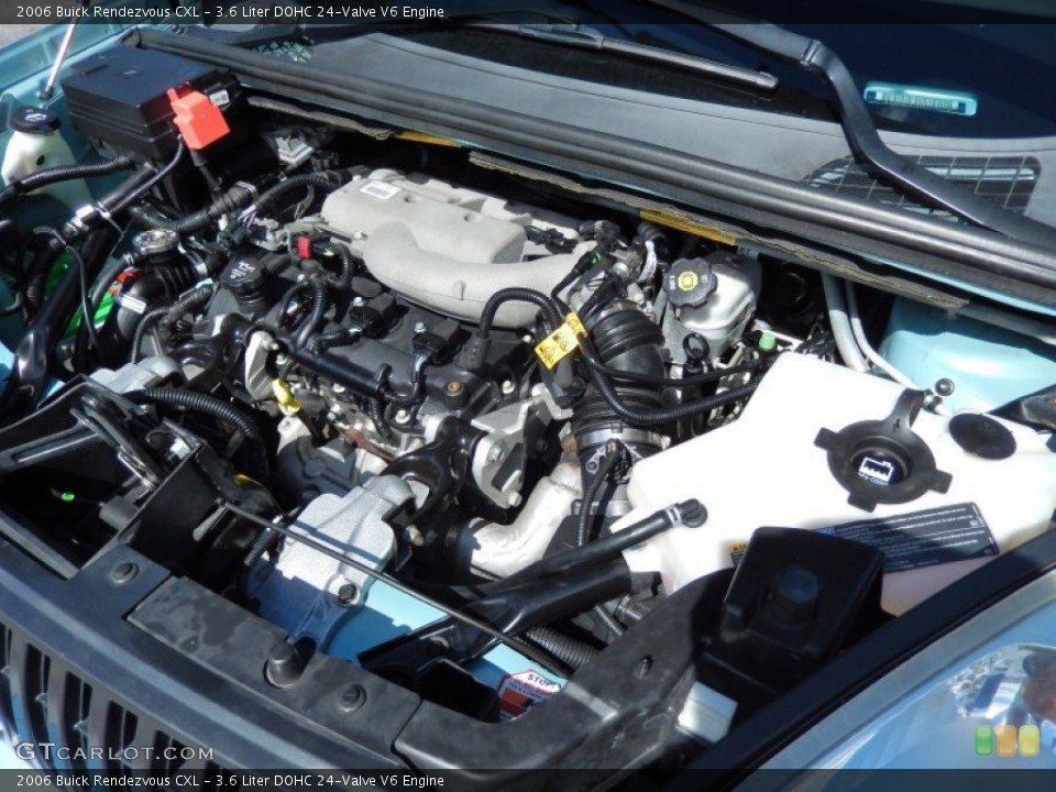 3.6 Liter DOHC 24-Valve V6 Engine for the 2006 Buick Rendezvous #83393686