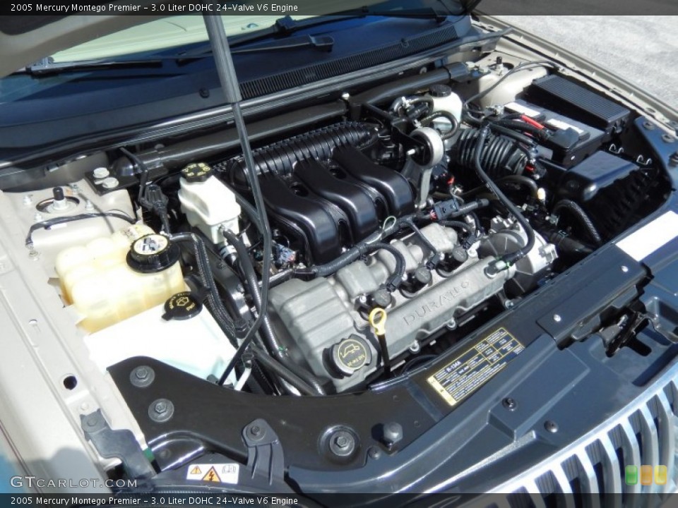 3.0 Liter DOHC 24-Valve V6 Engine for the 2005 Mercury Montego #83394358