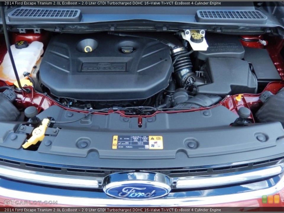 2.0 Liter GTDI Turbocharged DOHC 16-Valve Ti-VCT EcoBoost 4 Cylinder Engine for the 2014 Ford Escape #83398462