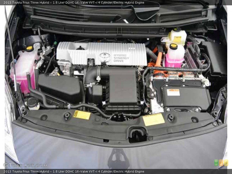 1.8 Liter DOHC 16-Valve VVT-i 4 Cylinder/Electric Hybrid Engine for the 2013 Toyota Prius #83398690