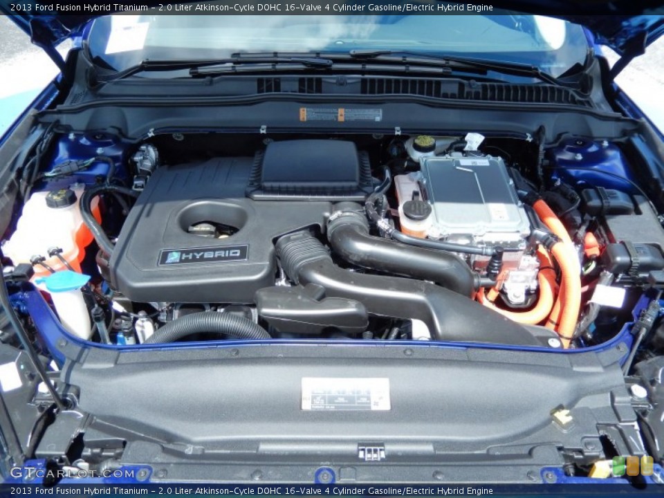 2.0 Liter Atkinson-Cycle DOHC 16-Valve 4 Cylinder Gasoline/Electric Hybrid Engine for the 2013 Ford Fusion #83401033