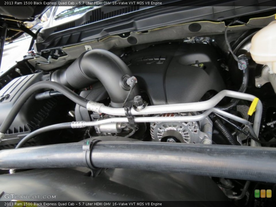 5.7 Liter HEMI OHV 16-Valve VVT MDS V8 Engine for the 2013 Ram 1500 #83405119