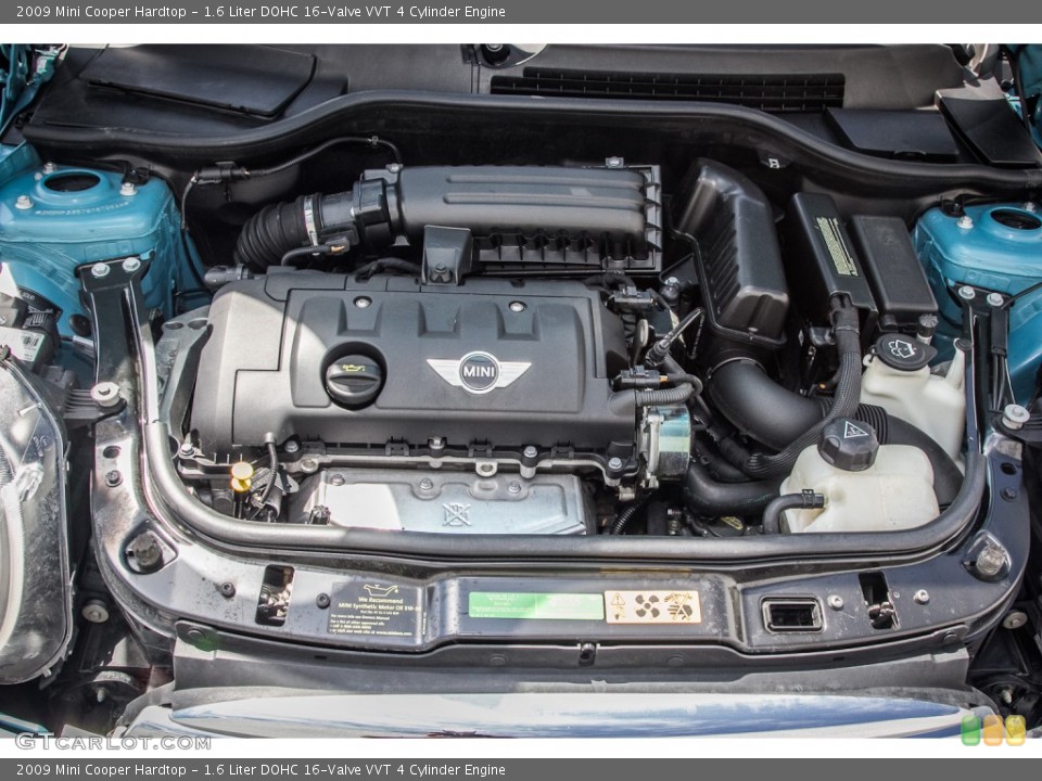 1.6 Liter DOHC 16-Valve VVT 4 Cylinder Engine for the 2009 Mini Cooper #83411107