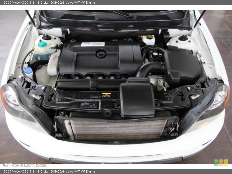 3.2 Liter DOHC 24-Valve VVT V6 2009 Volvo XC90 Engine