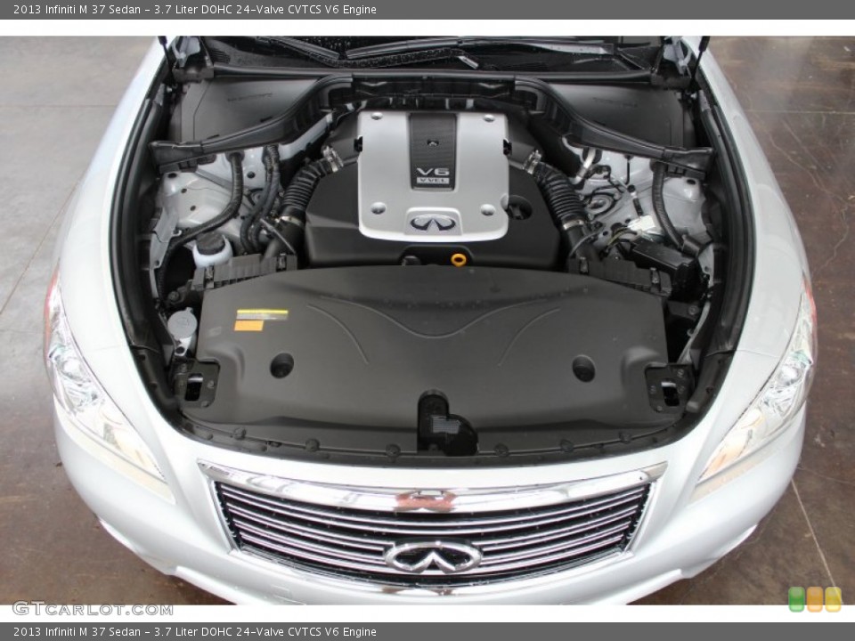 3.7 Liter DOHC 24-Valve CVTCS V6 2013 Infiniti M Engine