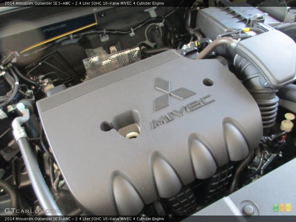 2.4 Liter SOHC 16-Valve MIVEC 4 Cylinder Engine for the 2014 Mitsubishi Outlander #83436238