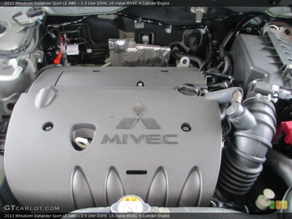 2.0 Liter DOHC 16-Valve MIVEC 4 Cylinder Engine for the 2013 Mitsubishi Outlander Sport #83437522