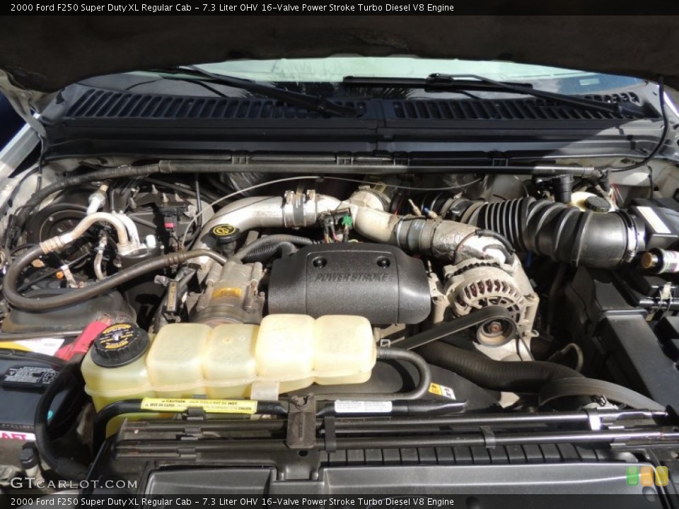 7.3 Liter OHV 16-Valve Power Stroke Turbo Diesel V8 Engine for the 2000 Ford F250 Super Duty #83447212