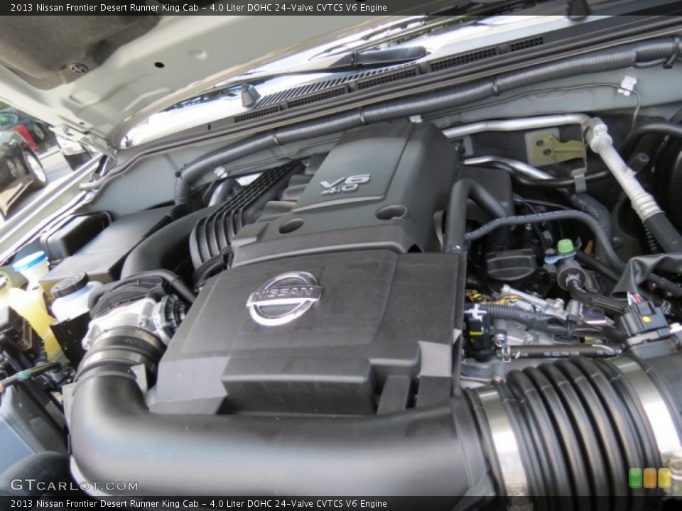 4.0 Liter DOHC 24-Valve CVTCS V6 Engine for the 2013 Nissan Frontier #83453332
