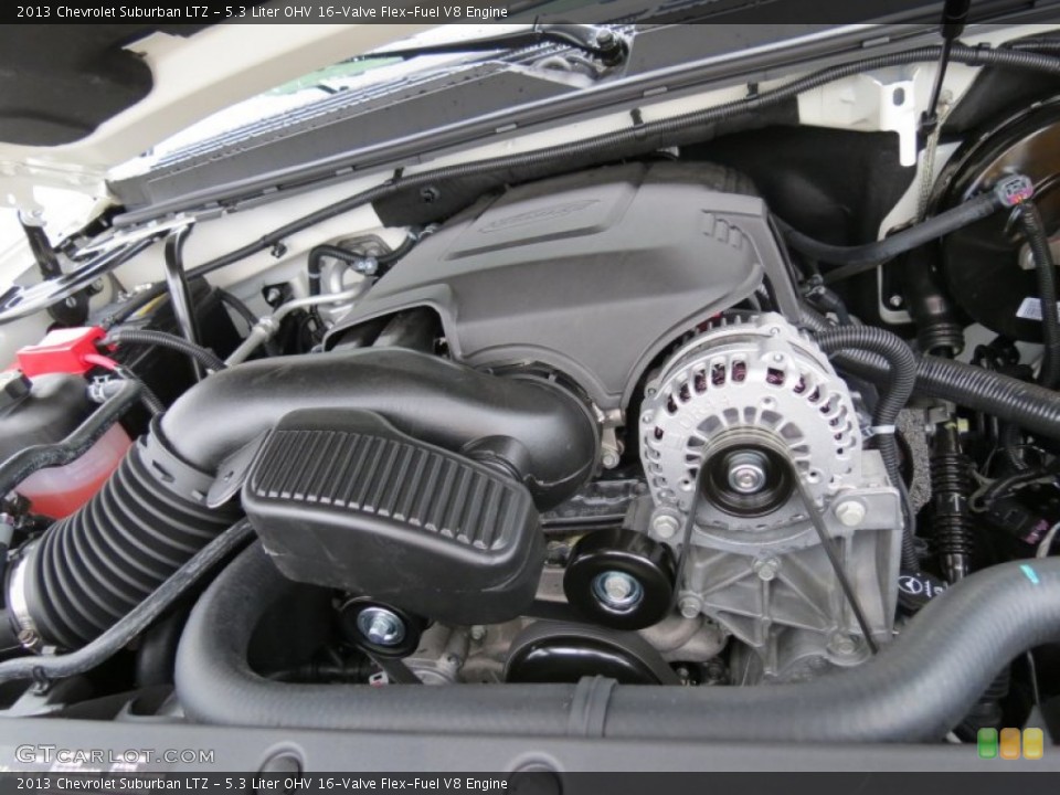 5.3 Liter OHV 16-Valve Flex-Fuel V8 Engine for the 2013 Chevrolet Suburban #83458933