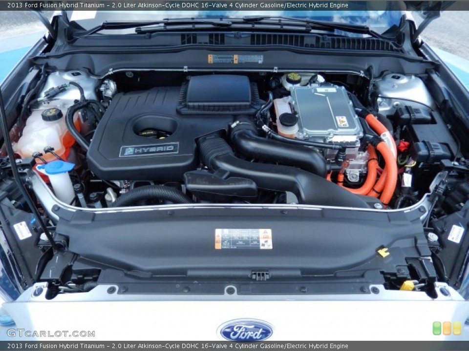 2.0 Liter Atkinson-Cycle DOHC 16-Valve 4 Cylinder Gasoline/Electric Hybrid Engine for the 2013 Ford Fusion #83471046