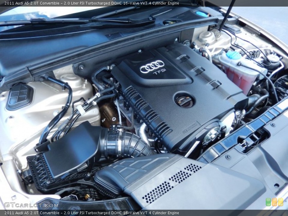 2.0 Liter FSI Turbocharged DOHC 16-Valve VVT 4 Cylinder Engine for the 2011 Audi A5 #83477772