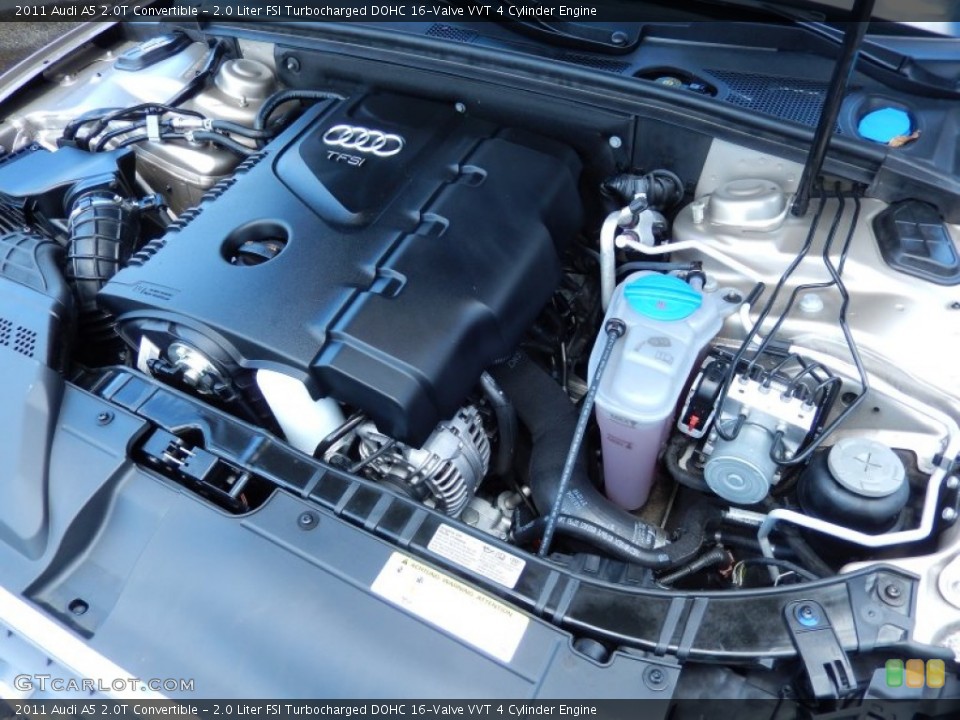 2.0 Liter FSI Turbocharged DOHC 16-Valve VVT 4 Cylinder Engine for the 2011 Audi A5 #83477793