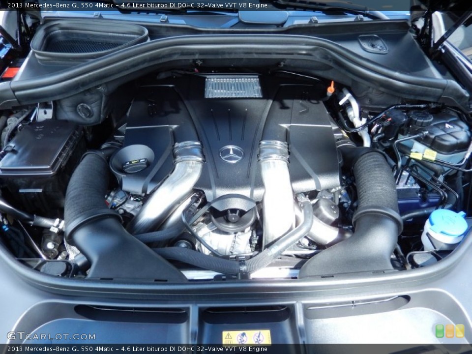 4.6 Liter biturbo DI DOHC 32-Valve VVT V8 Engine for the 2013 Mercedes-Benz GL #83479380