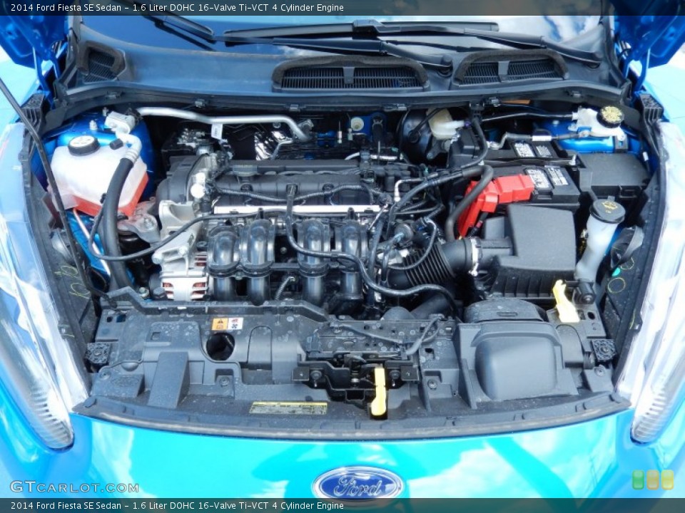 1.6 Liter DOHC 16-Valve Ti-VCT 4 Cylinder Engine for the 2014 Ford Fiesta #83480373