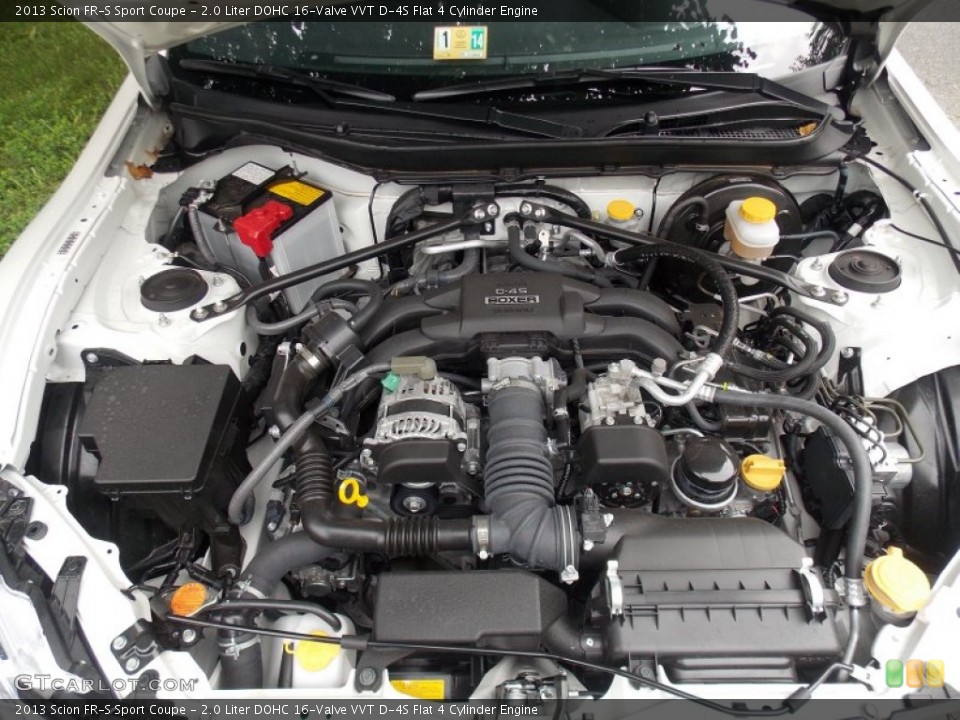 2.0 Liter DOHC 16-Valve VVT D-4S Flat 4 Cylinder Engine for the 2013 Scion FR-S #83492884