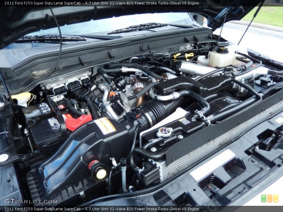 6.7 Liter OHV 32-Valve B20 Power Stroke Turbo-Diesel V8 Engine for the 2011 Ford F250 Super Duty #83496268