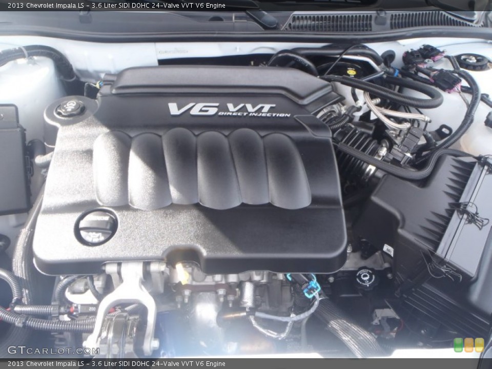3.6 Liter SIDI DOHC 24-Valve VVT V6 Engine for the 2013 Chevrolet Impala #83510121
