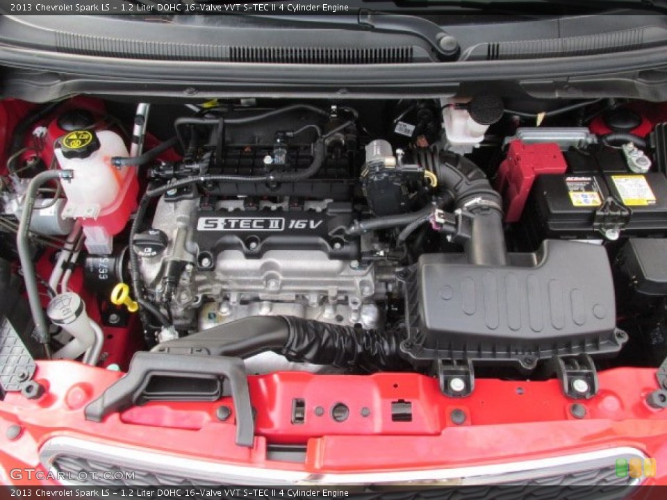 1.2 Liter DOHC 16-Valve VVT S-TEC II 4 Cylinder Engine for the 2013 Chevrolet Spark #83513964