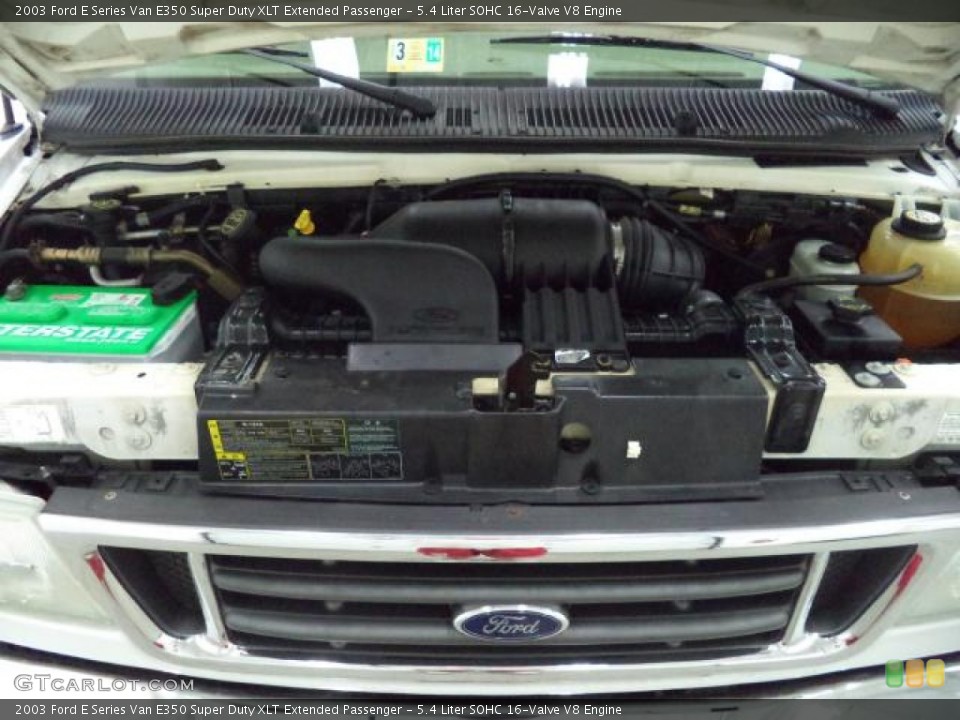 5.4 Liter SOHC 16-Valve V8 Engine for the 2003 Ford E Series Van #83523610