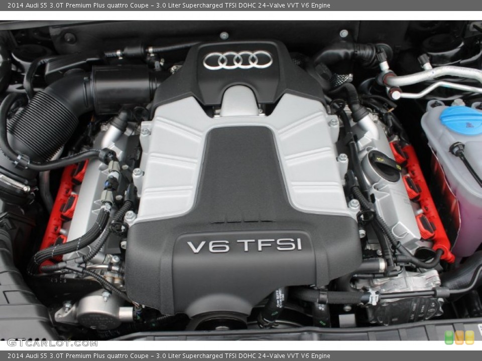 3.0 Liter Supercharged TFSI DOHC 24-Valve VVT V6 Engine for the 2014 Audi S5 #83530560