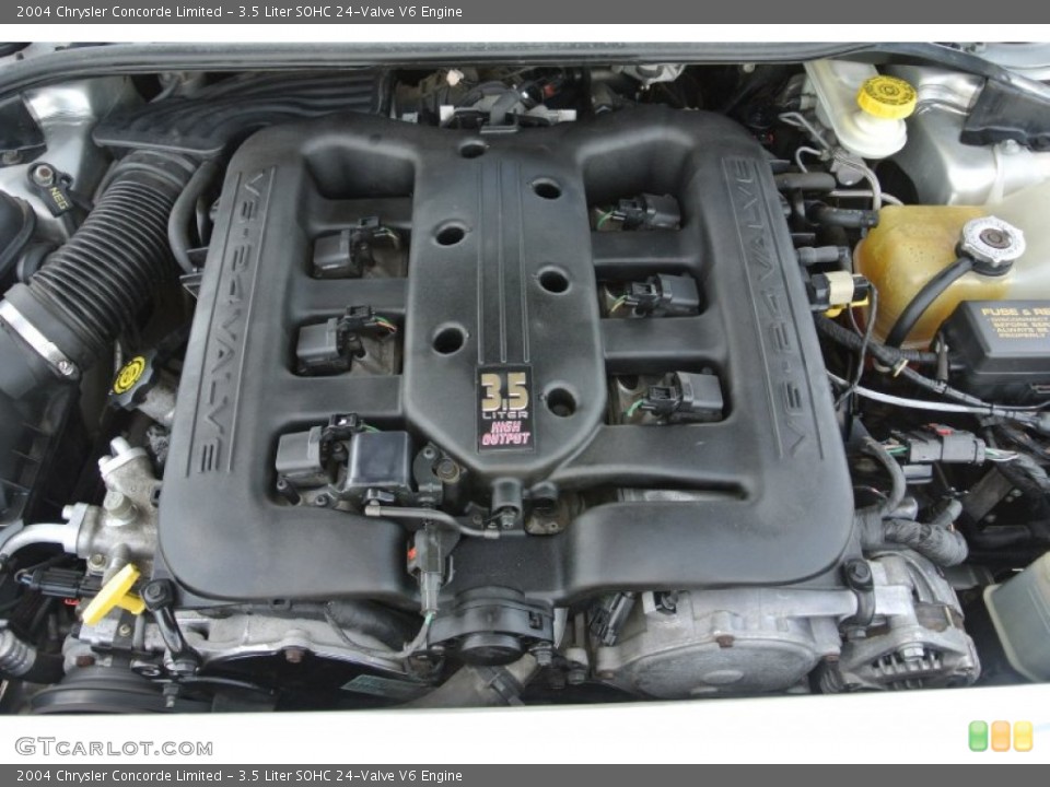 3.5 Liter SOHC 24-Valve V6 2004 Chrysler Concorde Engine