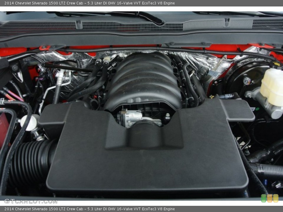 5.3 Liter DI OHV 16-Valve VVT EcoTec3 V8 Engine for the 2014 Chevrolet Silverado 1500 #83551994