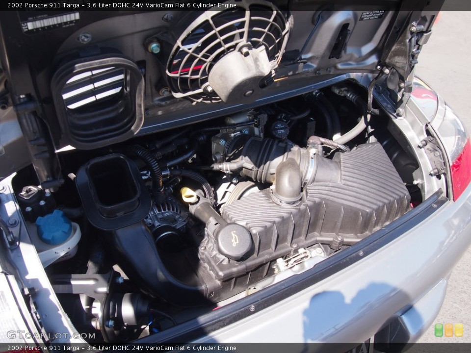 3.6 Liter DOHC 24V VarioCam Flat 6 Cylinder Engine for the 2002 Porsche 911 #83552060
