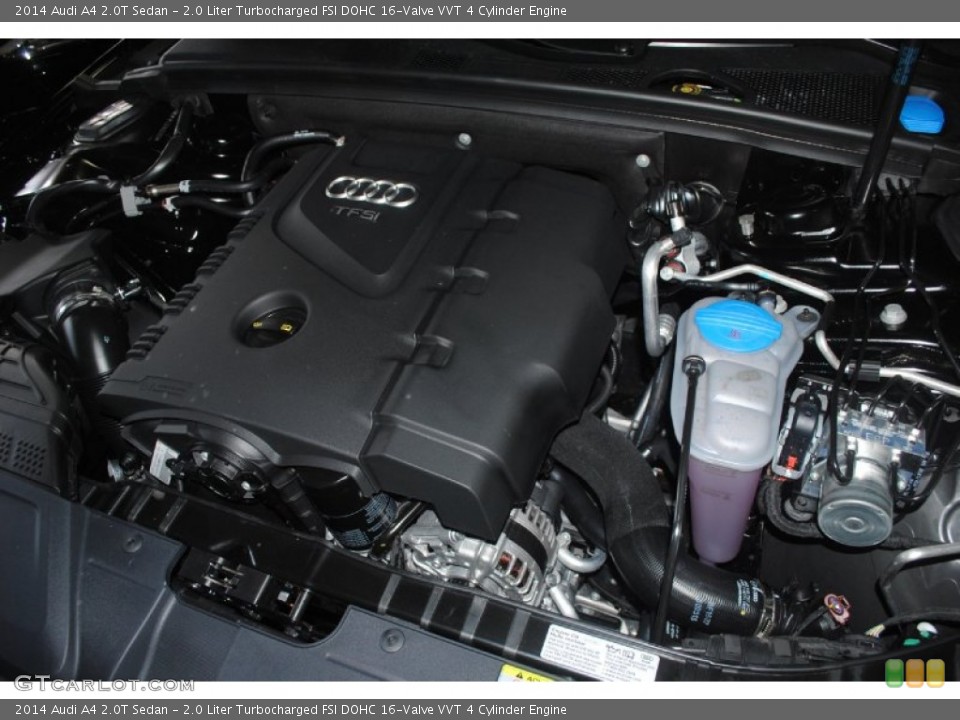 2.0 Liter Turbocharged FSI DOHC 16-Valve VVT 4 Cylinder Engine for the 2014 Audi A4 #83556129