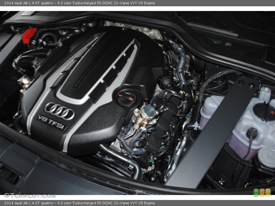 4.0 Liter Turbocharged FSI DOHC 32-Valve VVT V8 Engine for the 2014 Audi A8 #83557173