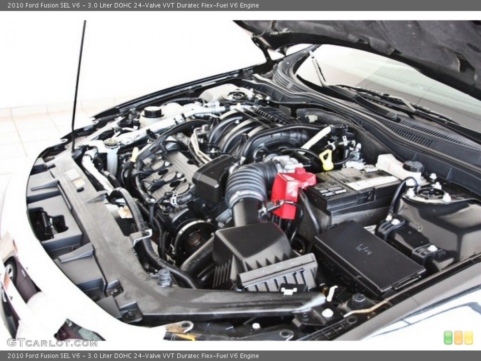 3.0 Liter DOHC 24-Valve VVT Duratec Flex-Fuel V6 Engine for the 2010 Ford Fusion #83557953