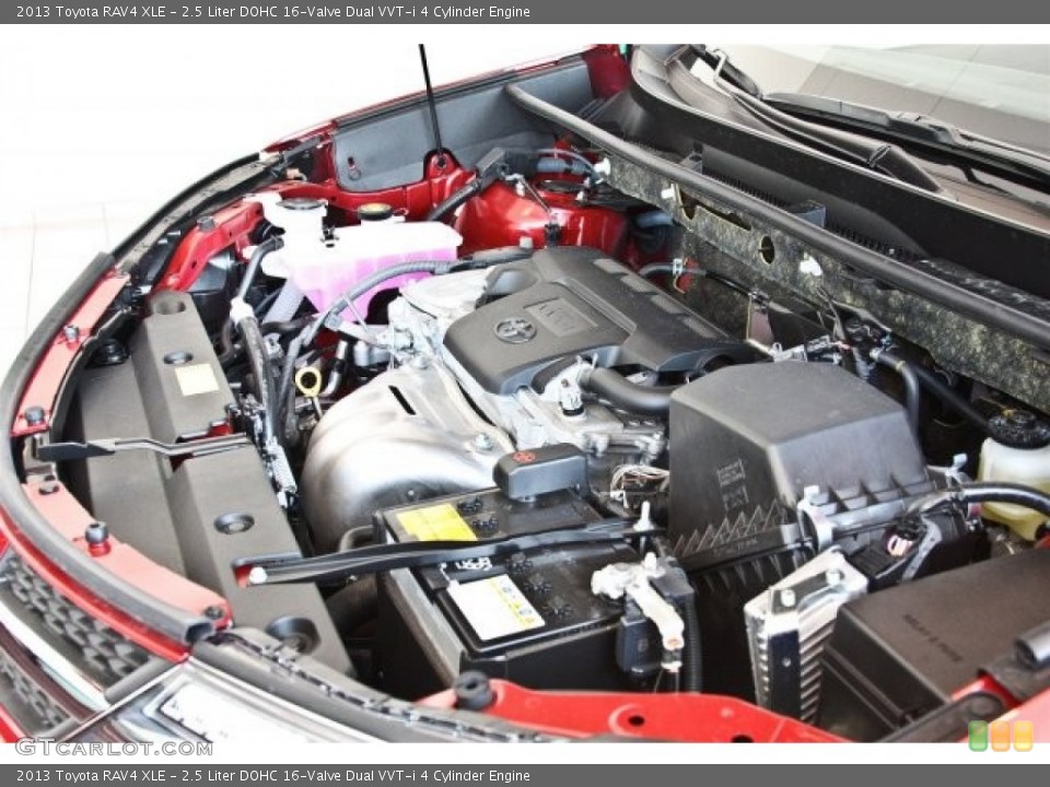 2.5 Liter DOHC 16-Valve Dual VVT-i 4 Cylinder Engine for the 2013 Toyota RAV4 #83562054