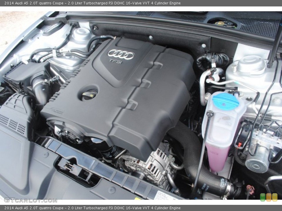 2.0 Liter Turbocharged FSI DOHC 16-Valve VVT 4 Cylinder Engine for the 2014 Audi A5 #83563551