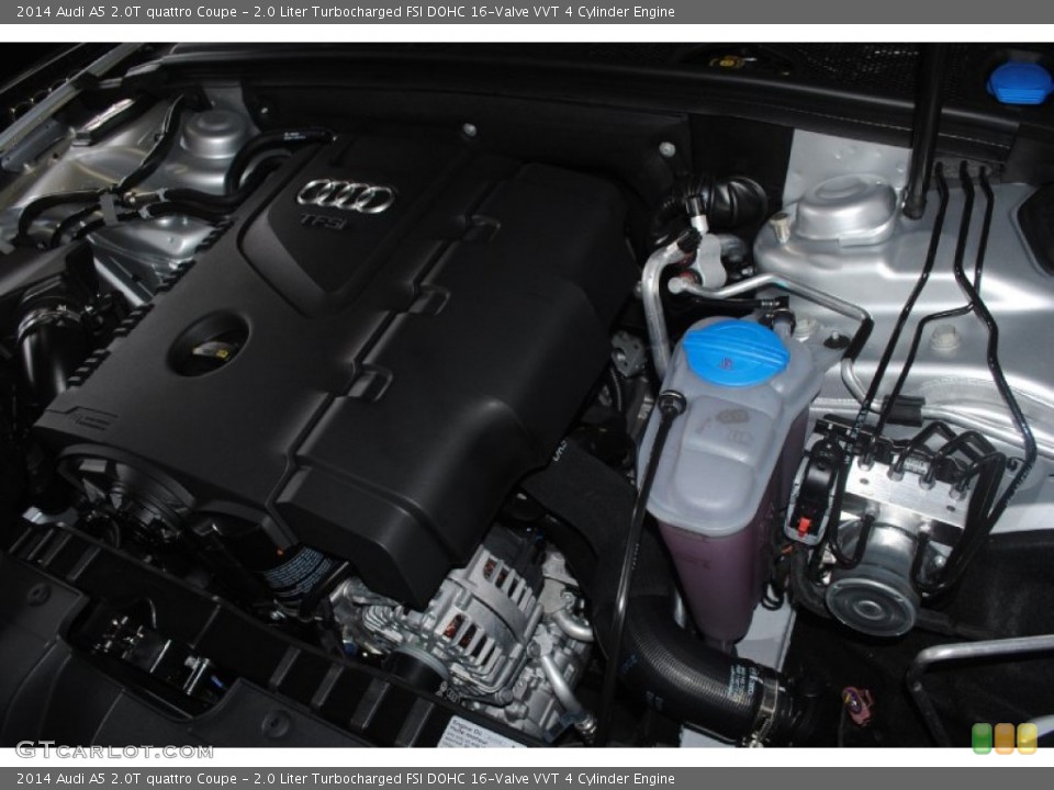 2.0 Liter Turbocharged FSI DOHC 16-Valve VVT 4 Cylinder Engine for the 2014 Audi A5 #83566758