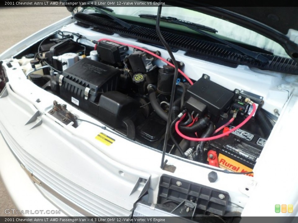4.3 Liter OHV 12-Valve Vortec V6 Engine for the 2001 Chevrolet Astro #83566794