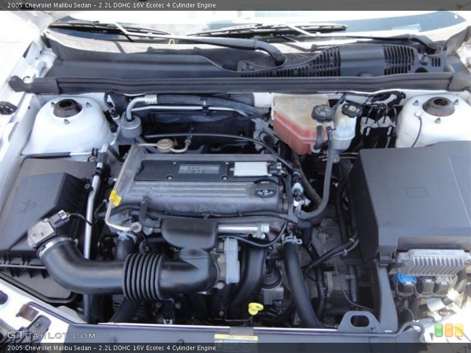 2.2L DOHC 16V Ecotec 4 Cylinder 2005 Chevrolet Malibu Engine