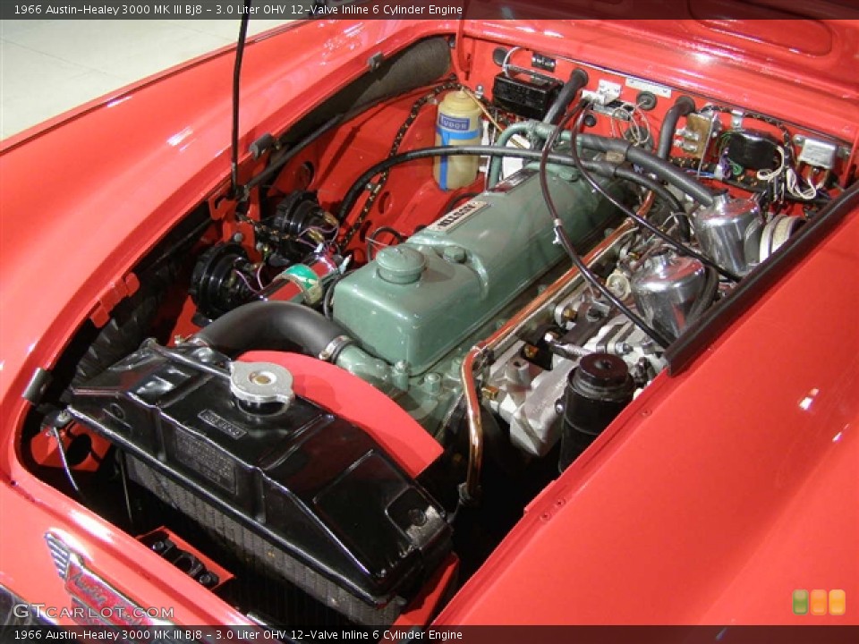 3.0 Liter OHV 12-Valve Inline 6 Cylinder Engine for the 1966 Austin-Healey 3000 #83580