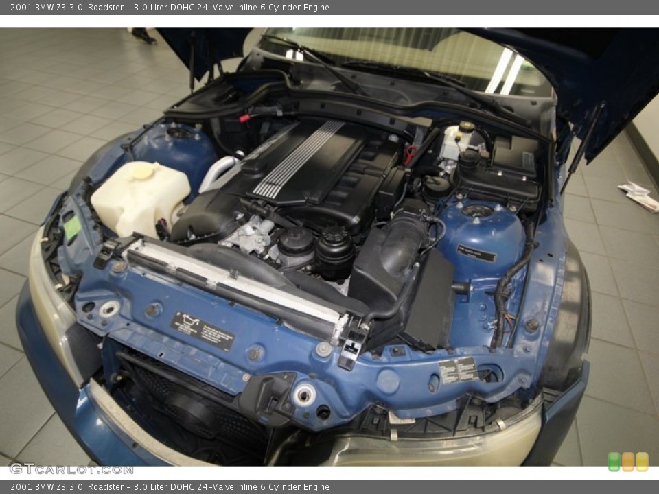 3.0 Liter DOHC 24-Valve Inline 6 Cylinder Engine for the 2001 BMW Z3 #83585523