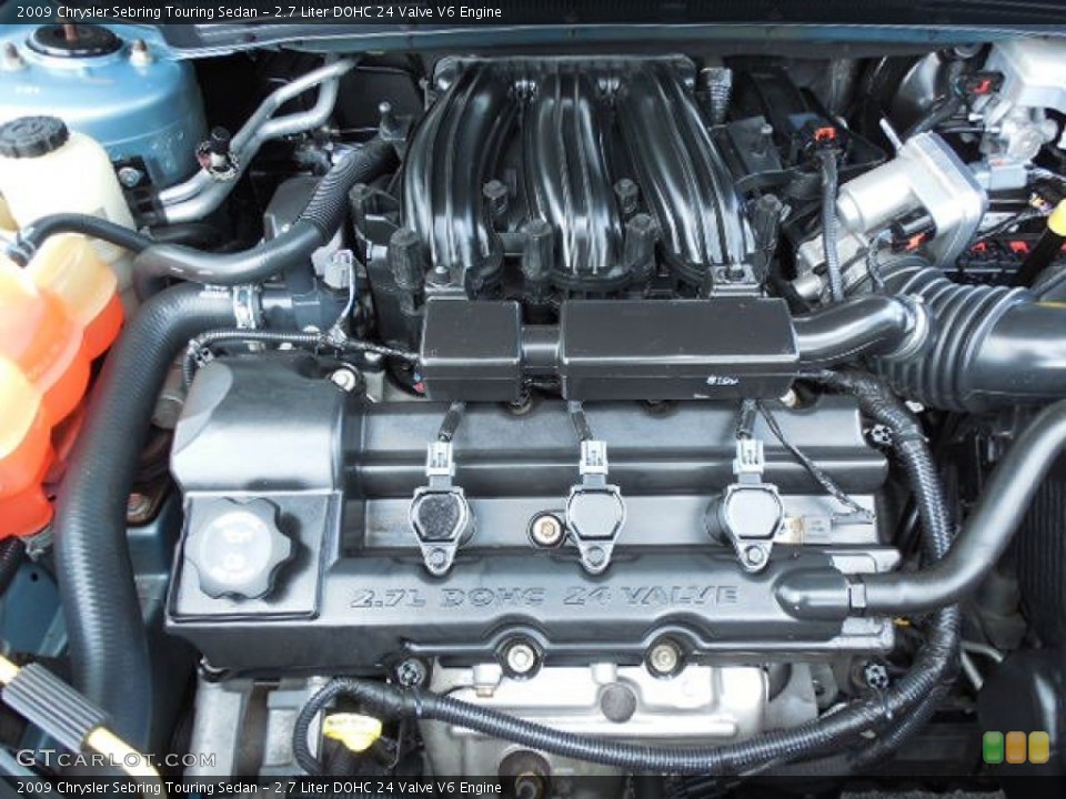 2.7 Liter DOHC 24 Valve V6 Engine for the 2009 Chrysler Sebring #83596635