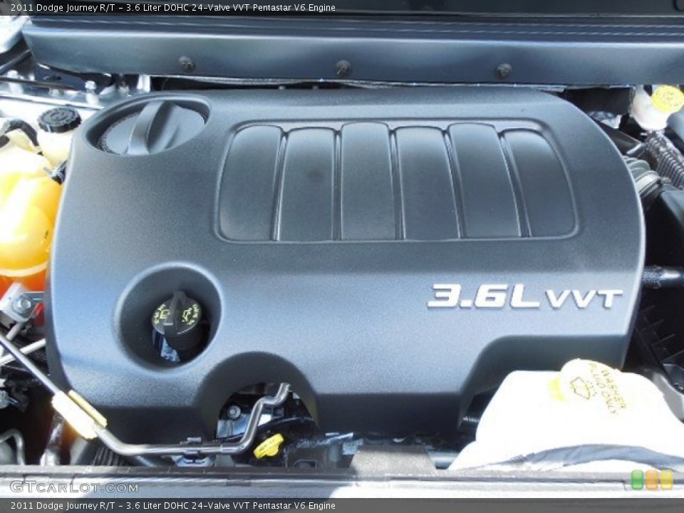 3.6 Liter DOHC 24-Valve VVT Pentastar V6 Engine for the 2011 Dodge Journey #83598027