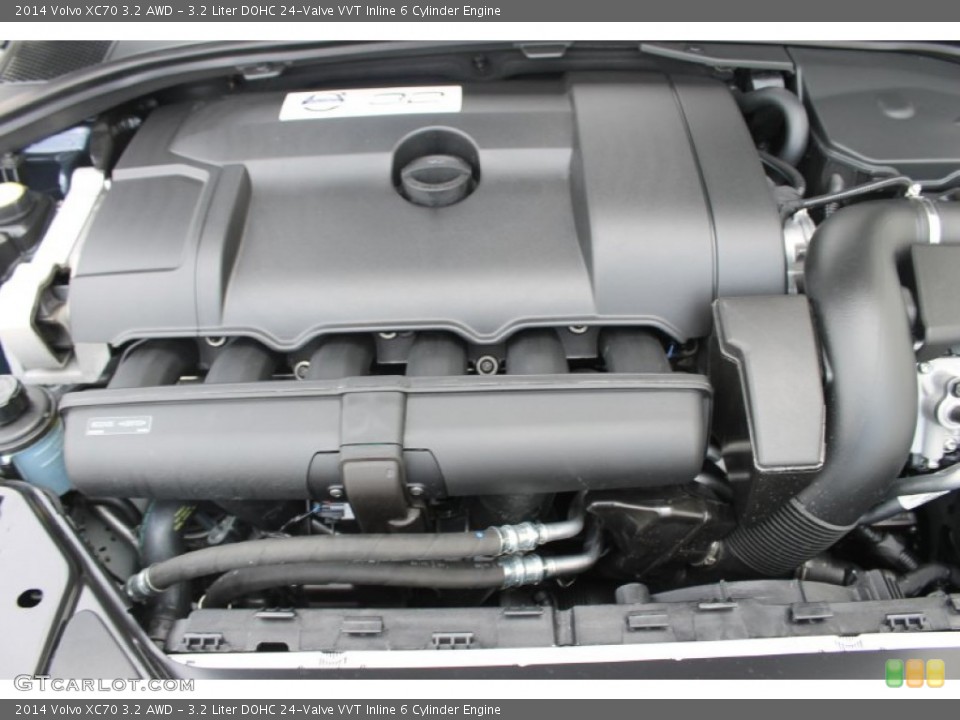 3.2 Liter DOHC 24-Valve VVT Inline 6 Cylinder Engine for the 2014 Volvo XC70 #83602494