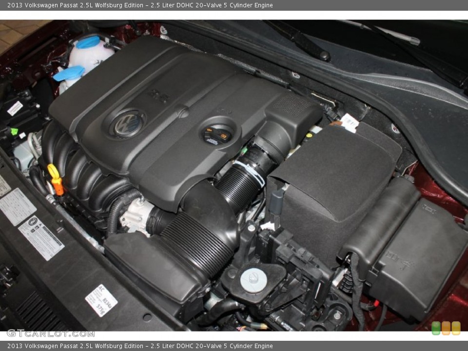 2.5 Liter DOHC 20-Valve 5 Cylinder Engine for the 2013 Volkswagen Passat #83622570