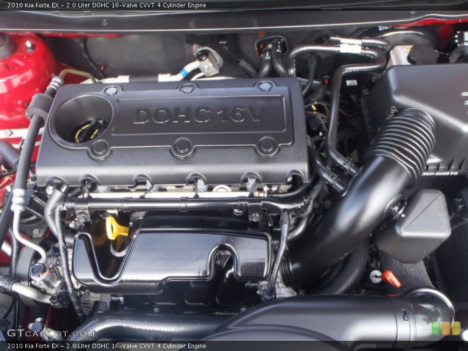 2.0 Liter DOHC 16-Valve CVVT 4 Cylinder 2010 Kia Forte Engine ...