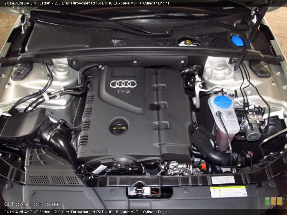 2.0 Liter Turbocharged FSI DOHC 16-Valve VVT 4 Cylinder Engine for the 2014 Audi A4 #83628052