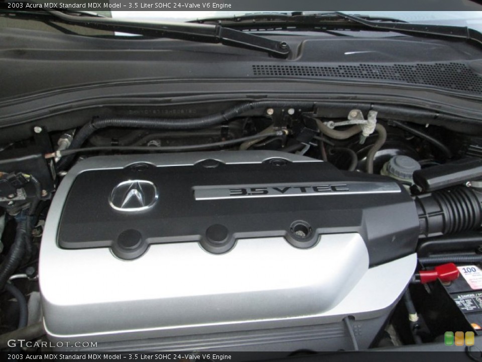 3.5 Liter SOHC 24-Valve V6 Engine for the 2003 Acura MDX #83640565